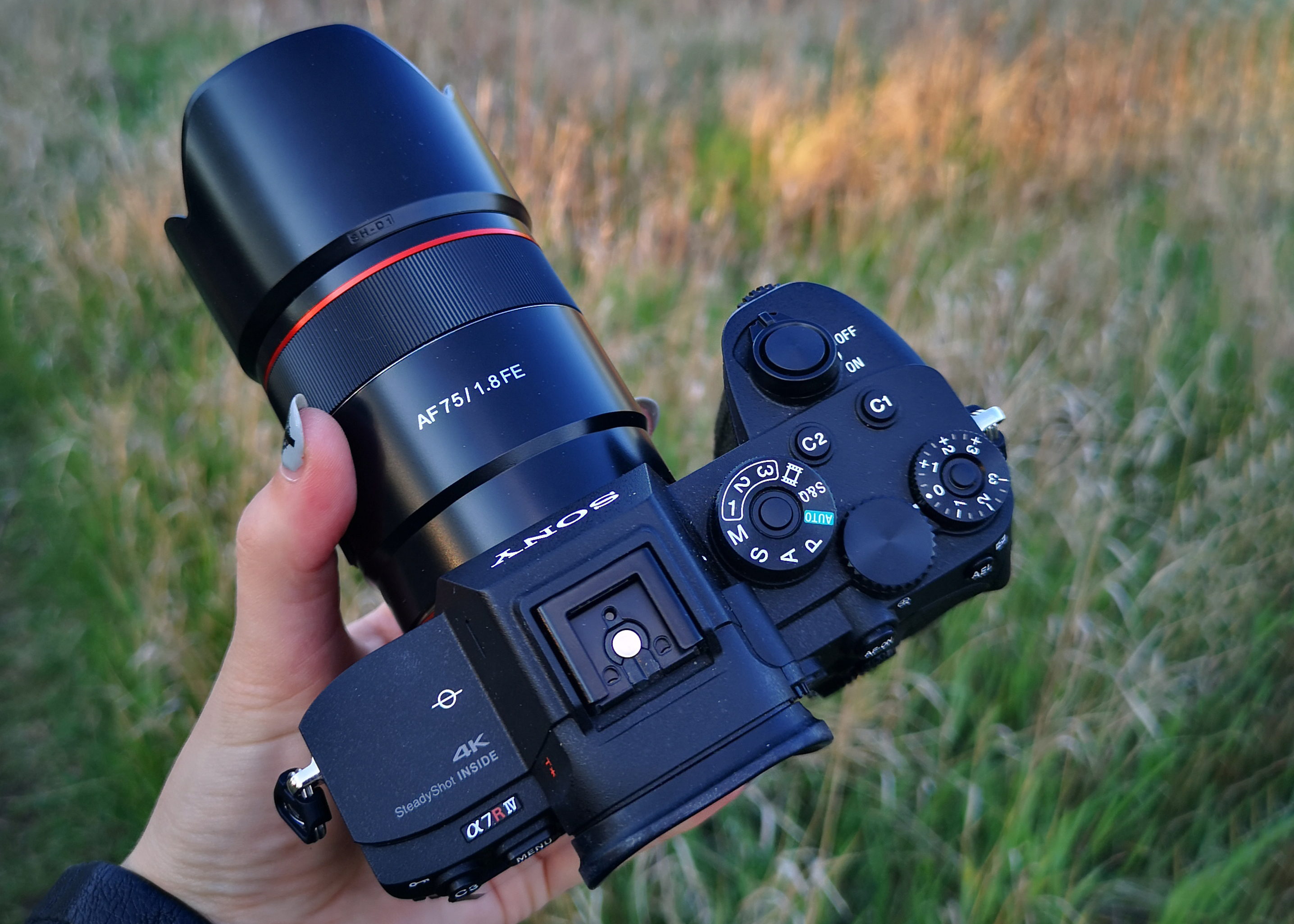 Samyanf AF 75 mm f/1.8 i Sony A7RIV
